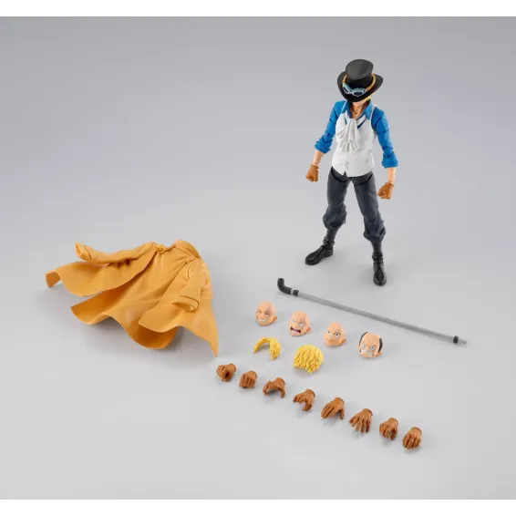 One Piece - S.H. Figuarts - Figurine Sabo Revolutionary Army Chief of Staff Ver. PRÉCOMMANDE Tamashii Nations - 9