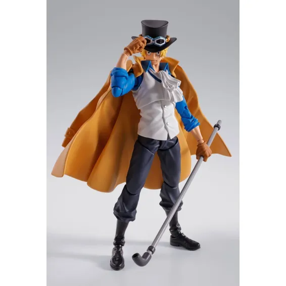 One Piece - S.H. Figuarts - Figurine Sabo Revolutionary Army Chief of Staff Ver. PRÉCOMMANDE Tamashii Nations - 1