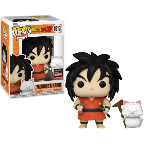 Dragon Ball Super - Figura Yajirobe & Karin 1513 Entertainment Expo POP! PREPEDIDO Funko - 1