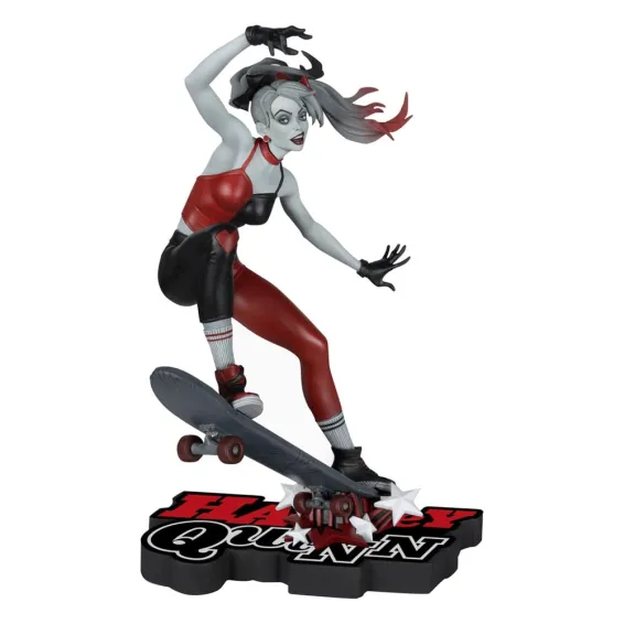 DC Comics - Harley Quinn: Red White & Black - Figura Harley Quinn by Ivan Tao PREPEDIDO McFarlane Toys - 1