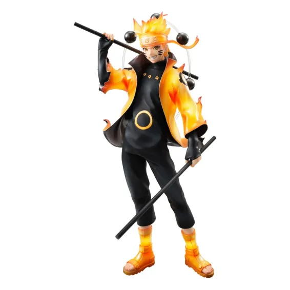 Naruto Shippuden - G.E.M. Series - Figurine Naruto Uzumaki Six Paths Sage Mode 15th Anniversary Ver. PRÉCOMMANDE Megahouse - 1