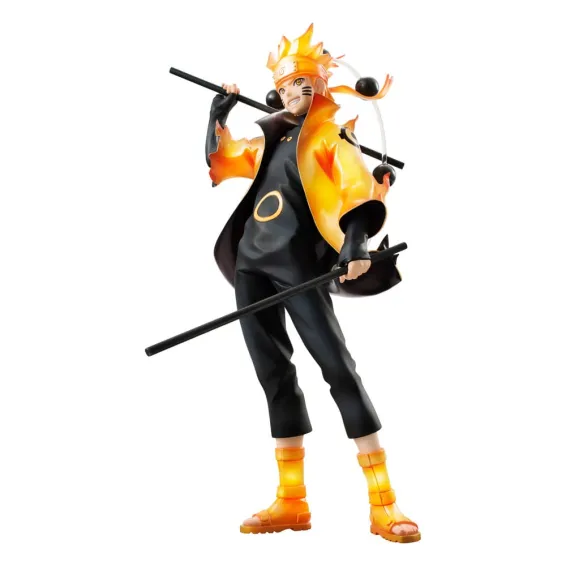 Naruto Shippuden - G.E.M. Series - Figura Naruto Uzumaki Six Paths Sage Mode 15th Anniversary Ver. PREPEDIDO Megahouse - 2