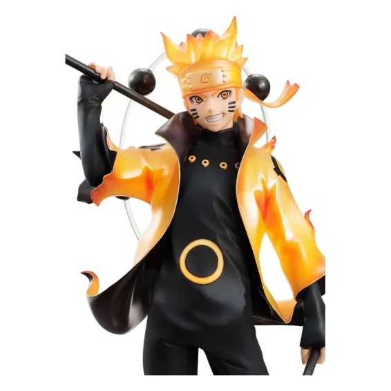 Naruto Shippuden - G.E.M. Series - Figura Naruto Uzumaki Six Paths Sage Mode 15th Anniversary Ver. PREPEDIDO Megahouse - 5