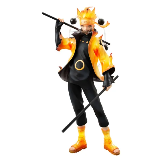 Naruto Shippuden - G.E.M. Series - Figurine Naruto Uzumaki Six Paths Sage Mode 15th Anniversary Ver. PRÉCOMMANDE Megahouse - 6