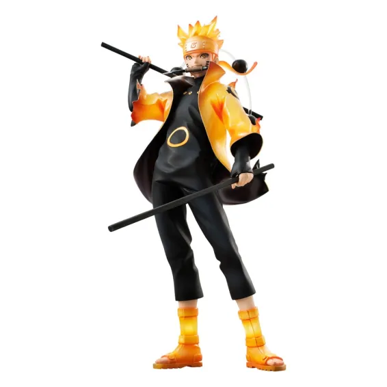 Naruto Shippuden - G.E.M. Series - Figura Naruto Uzumaki Six Paths Sage Mode 15th Anniversary Ver. PREPEDIDO Megahouse - 7