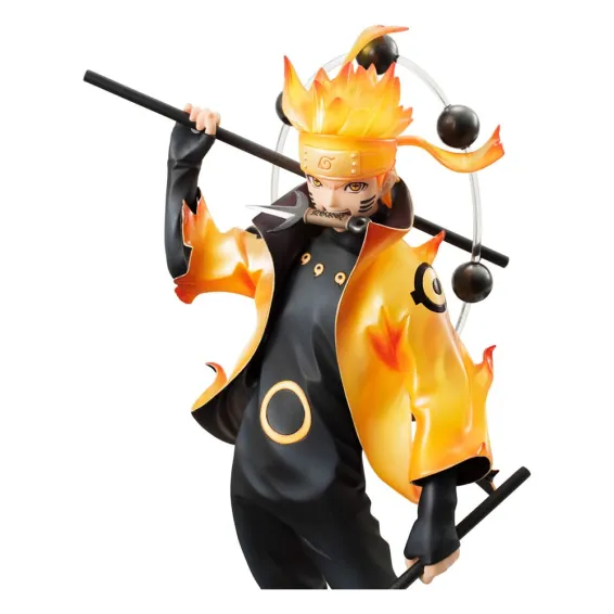 Naruto Shippuden - G.E.M. Series - Figurine Naruto Uzumaki Six Paths Sage Mode 15th Anniversary Ver. PRÉCOMMANDE Megahouse - 10