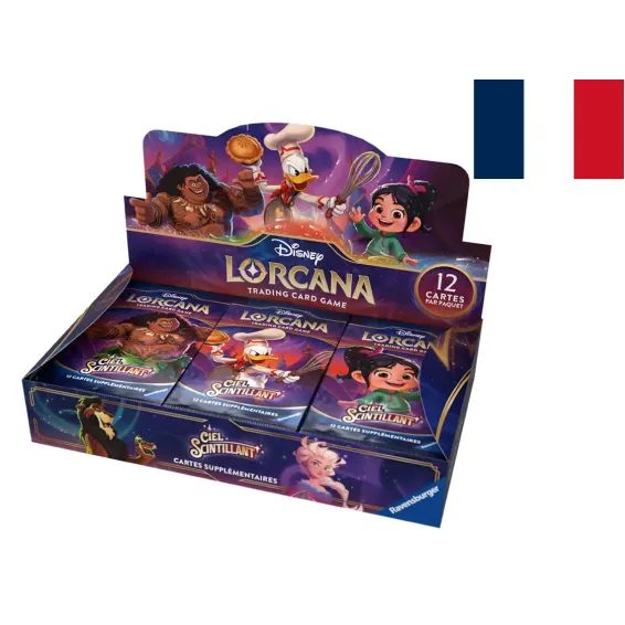 Disney Lorcana - Display de 24 boosters Chapitre 5 (Ciel Scintillant) Français Ravensburger - 1