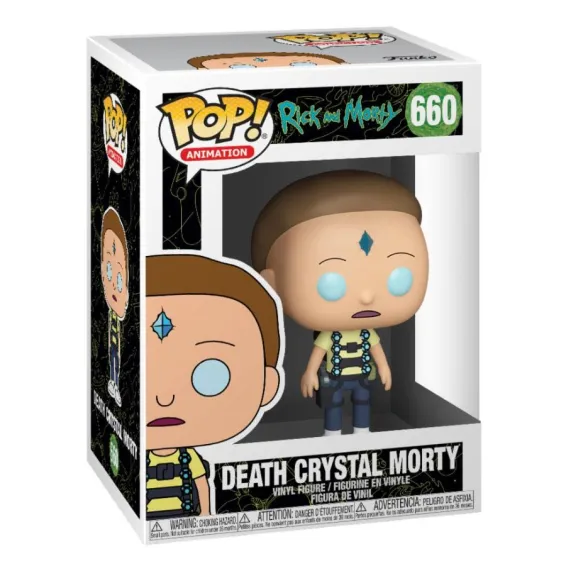 Figura Rick & Morty - Death Crystal Morty POP! 2