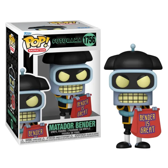 Futurama - Figura Matador Bender 1756 POP! Funko - 1