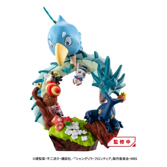 Shangri-La Frontier - Petitrama EX - Figura Shangri-La Frontier vs Monster Diorama Collection Set PREPEDIDO Megahouse - 3