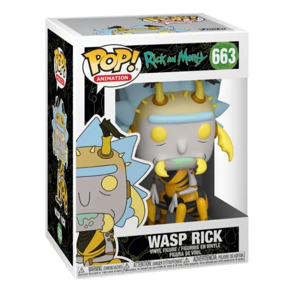 Figurine Rick & Morty - Rick guêpe/Wasp Rick POP! 2