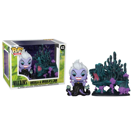 Disney - Villains - Figurine Ursula & Ursula's Lair 43 POP! Funko - 1