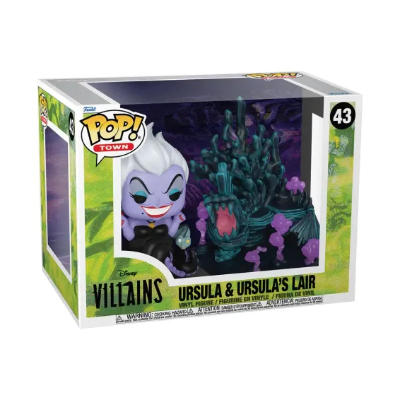 Disney - Villains - Figurine Ursula & Ursula's Lair 43 POP! Funko - 3