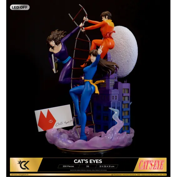 Cat's Eye - Figura Cat's Eye PREPEDIDO Cartoon Kingdom - 3