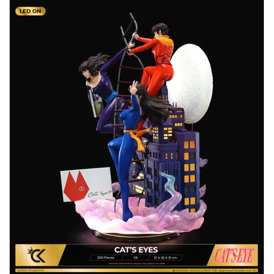 Cat's Eye - Figura Cat's Eye PREPEDIDO Cartoon Kingdom - 6