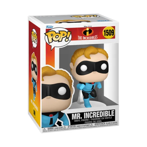 Disney The Incredibles - Figura Mr. Incredible 1509 (posibilidades de Chase) POP! PREPEDIDO Funko - 4