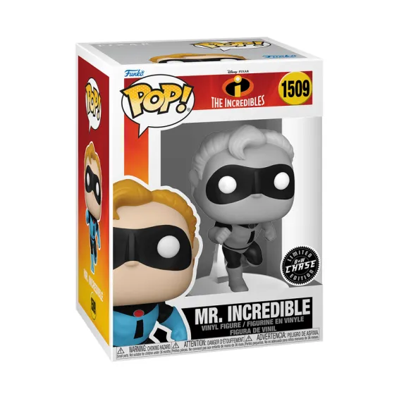 Disney The Incredibles - Figura Mr. Incredible 1509 (posibilidades de Chase) POP! PREPEDIDO Funko - 6