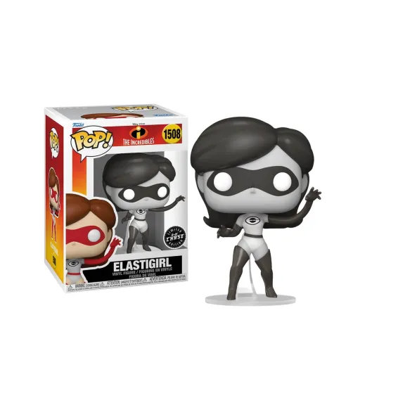 Disney The Incredibles - Figurine Elastigirl 1508 (chance de Chase) POP! PRÉCOMMANDE Funko - 2