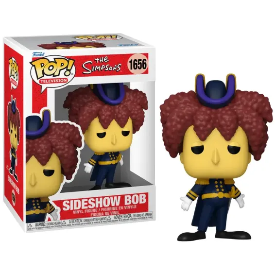 The Simpsons - Figura Sideshow Bob 1656 POP! Funko - 1