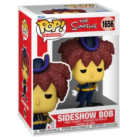 The Simpsons - Figura Sideshow Bob 1656 POP! Funko - 2