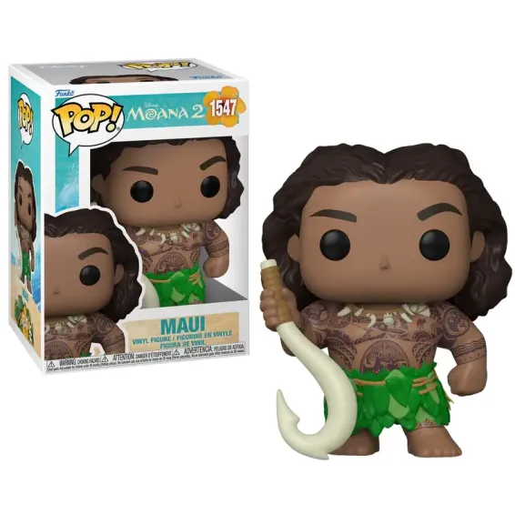 Disney Moana 2 - Figura Maui 1547 POP! PREPEDIDO Funko - 1