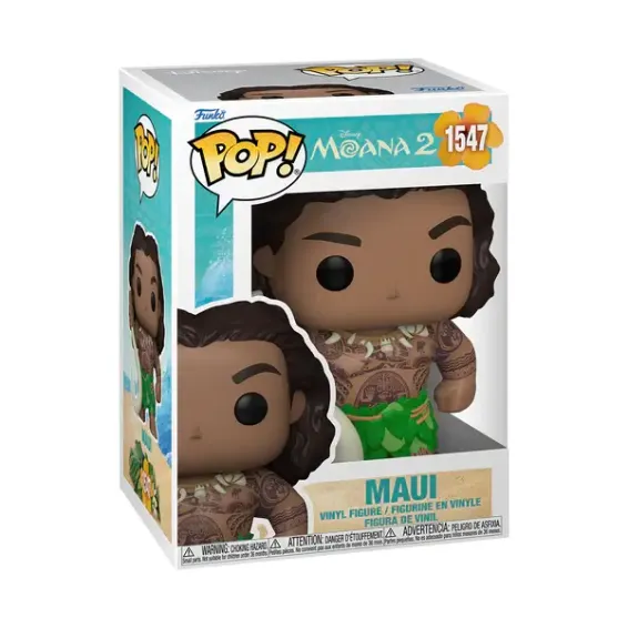 Disney Moana 2 - Maui 1547 POP! Figure PRE-ORDER Funko - 2