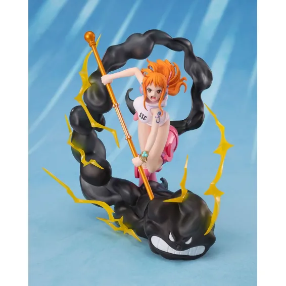 One Piece - Figuarts Zero - Figura Nami Lightning Blast (Extra Battle) PREPEDIDO Tamashii Nations - 2