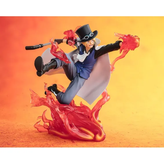 One Piece - Figuarts Zero - Figura Sabo Fire Fist Rook Check (Extra Battle) PREPEDIDO Tamashii Nations - 1