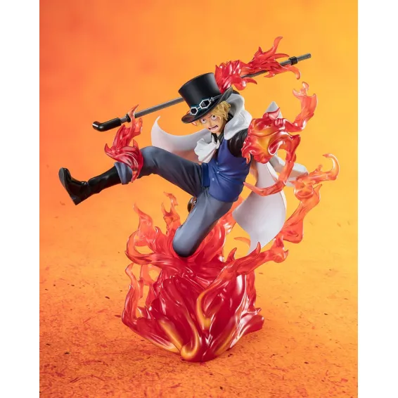 One Piece - Figuarts Zero - Figura Sabo Fire Fist Rook Check (Extra Battle) PREPEDIDO Tamashii Nations - 2