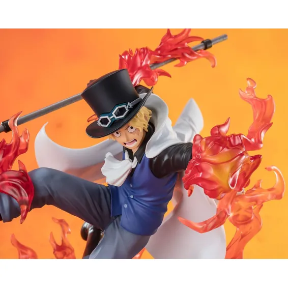 One Piece - Figuarts Zero - Figurine Sabo Fire Fist Rook Check (Extra Battle) PRÉCOMMANDE Tamashii Nations - 4