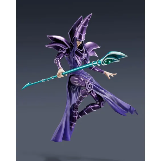 Yu-Gi-Oh! - S.H. MonsterArts - Dark Magician Figure PRE-ORDER Tamashii Nations - 2