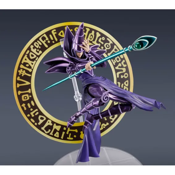 Yu-Gi-Oh! - S.H. MonsterArts - Dark Magician Figure PRE-ORDER Tamashii Nations - 4