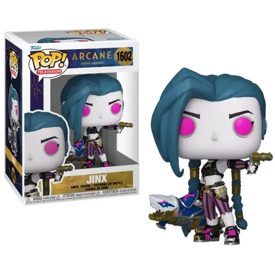 Arcane: League of Legends - Figurine Jinx 1602 POP! PRÉCOMMANDE Funko - 2