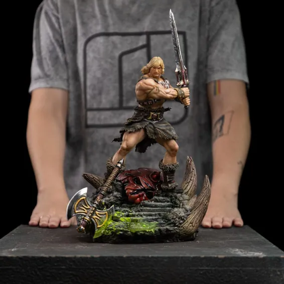 Masters of the Universe - BDS Art Scale 1/10 Deluxe - Figurine He-Man Unleashed PRÉCOMMANDE Iron Studios - 14