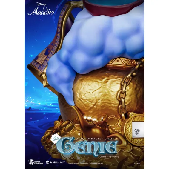 Disney Aladdin - Master Craft - Figurine Genie PRÉCOMMANDE Beast Kingdom - 7