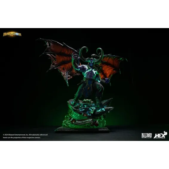 Hearthstone - Figura Illidan Stormrage 1/6 PREPEDIDO Hex Collectibles - 2