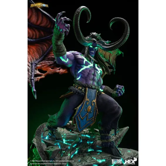 Hearthstone - Figura Illidan Stormrage 1/6 PREPEDIDO Hex Collectibles - 3