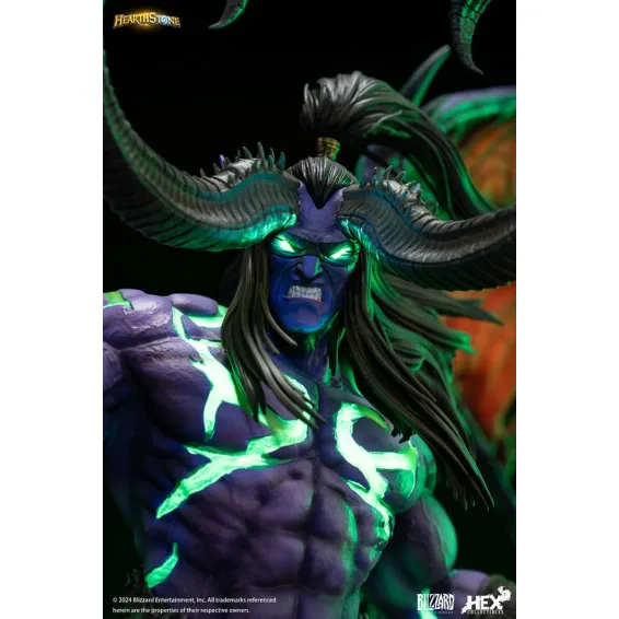 Hearthstone - Figura Illidan Stormrage 1/6 PREPEDIDO Hex Collectibles - 4