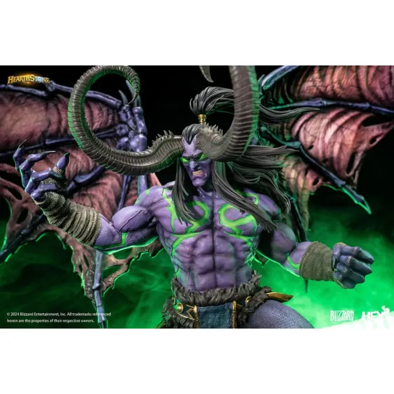 Hearthstone - Figura Illidan Stormrage 1/6 PREPEDIDO Hex Collectibles - 10