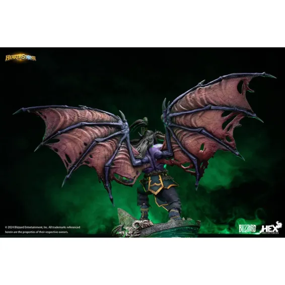 Hearthstone - Figura Illidan Stormrage 1/6 PREPEDIDO Hex Collectibles - 12