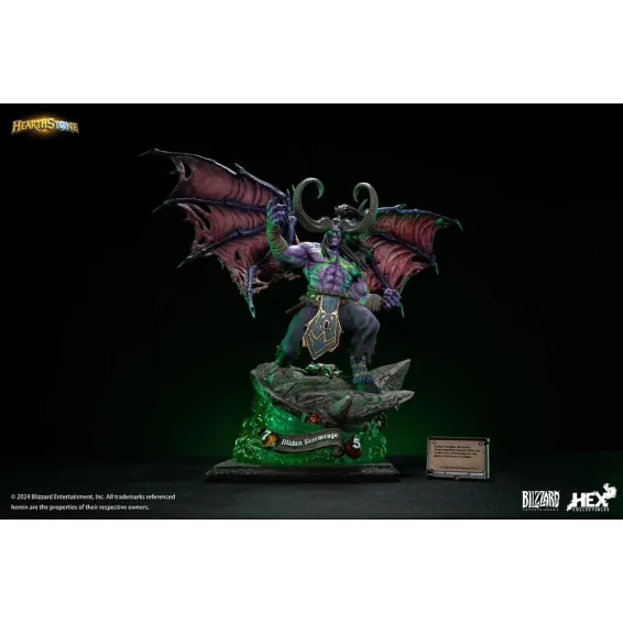 Hearthstone - Figura Illidan Stormrage 1/6 PREPEDIDO Hex Collectibles - 15