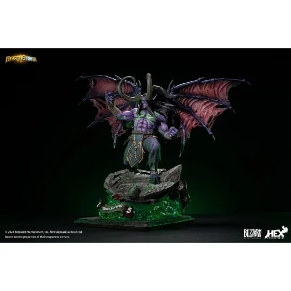 Hearthstone - Figura Illidan Stormrage 1/6 PREPEDIDO Hex Collectibles - 17