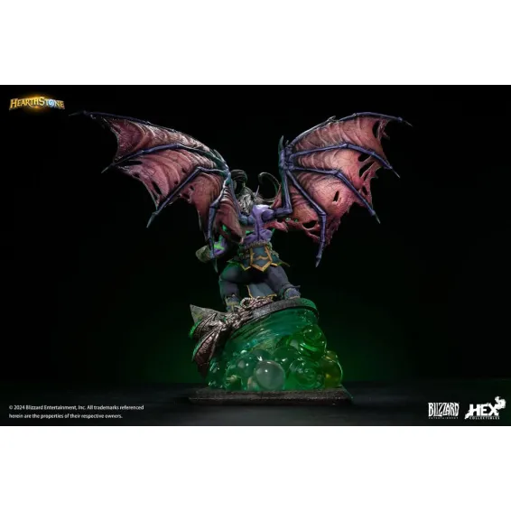 Hearthstone - Figura Illidan Stormrage 1/6 PREPEDIDO Hex Collectibles - 18