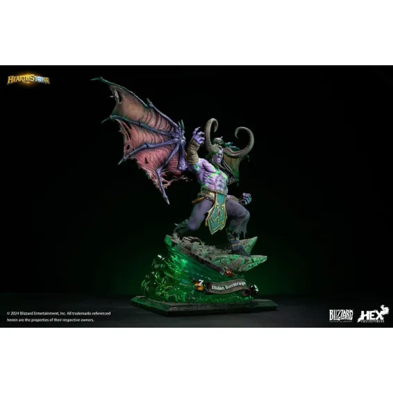 Hearthstone - Figura Illidan Stormrage 1/6 PREPEDIDO Hex Collectibles - 19