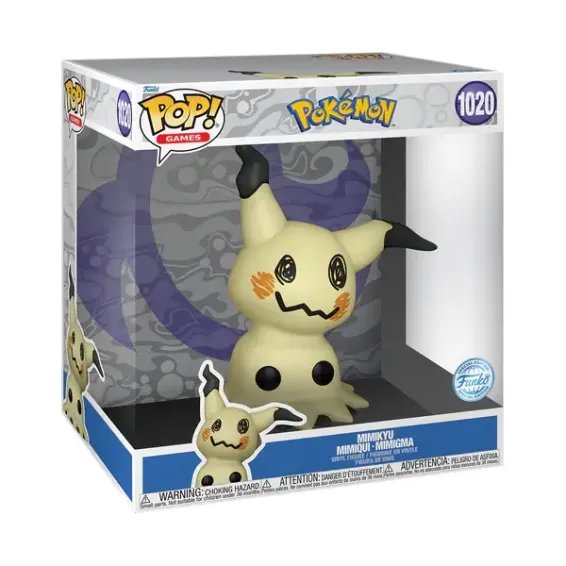 Pokémon - Figura Jumbo Sized Mimikyu 1020 POP! CAJA DANADA Funko - 2