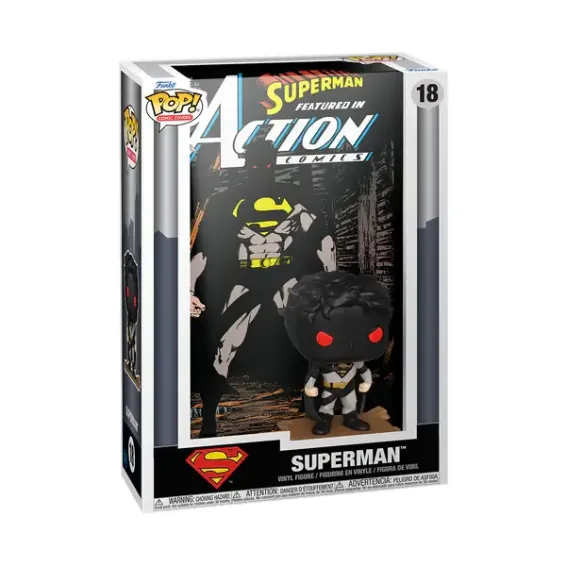 DC Comics - Comic Covers - Figurine Superman 18 POP! PRÉCOMMANDE Funko - 2