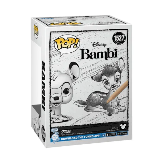 Disney Bambi - Bambi (Sketch) 1527 POP! Figure Funko - 4