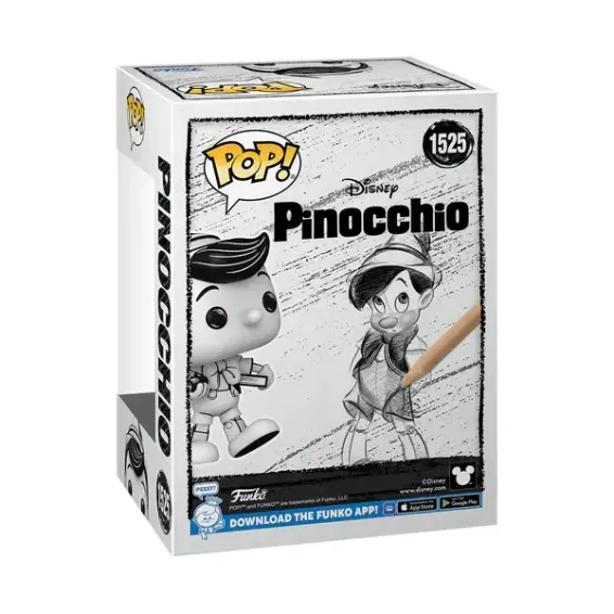 Disney Pinocchio - Figura Pinocchio (Sktech) 1525 POP! Funko - 4