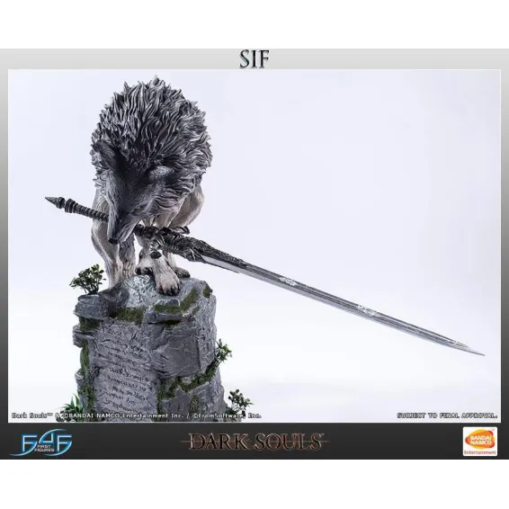 Dark Souls - Figura The Great Grey Wolf Sif Regular Edition PREPEDIDO First 4 Figures - 1