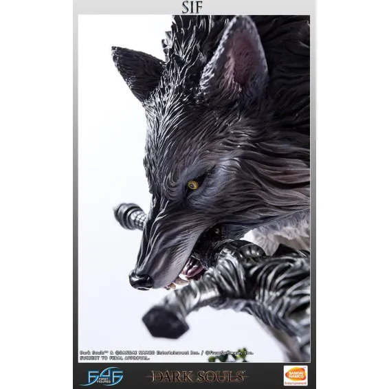 Dark Souls - Figura The Great Grey Wolf Sif Regular Edition PREPEDIDO First 4 Figures - 3